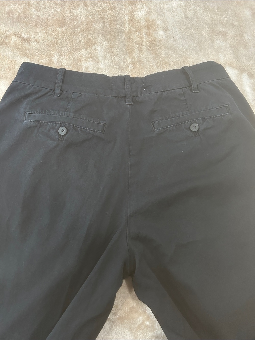 Everlane Womens 6 Organic Cotton Wide Leg Pants Black Minimalist baggy - Picture 14 of 14
